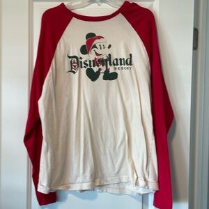 Disney Christmas Mickey pajama top.   Women’s